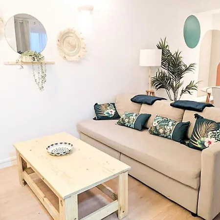 Apartment Cosy Jungle - Centre-ville -parking Prive - Wifi Pau